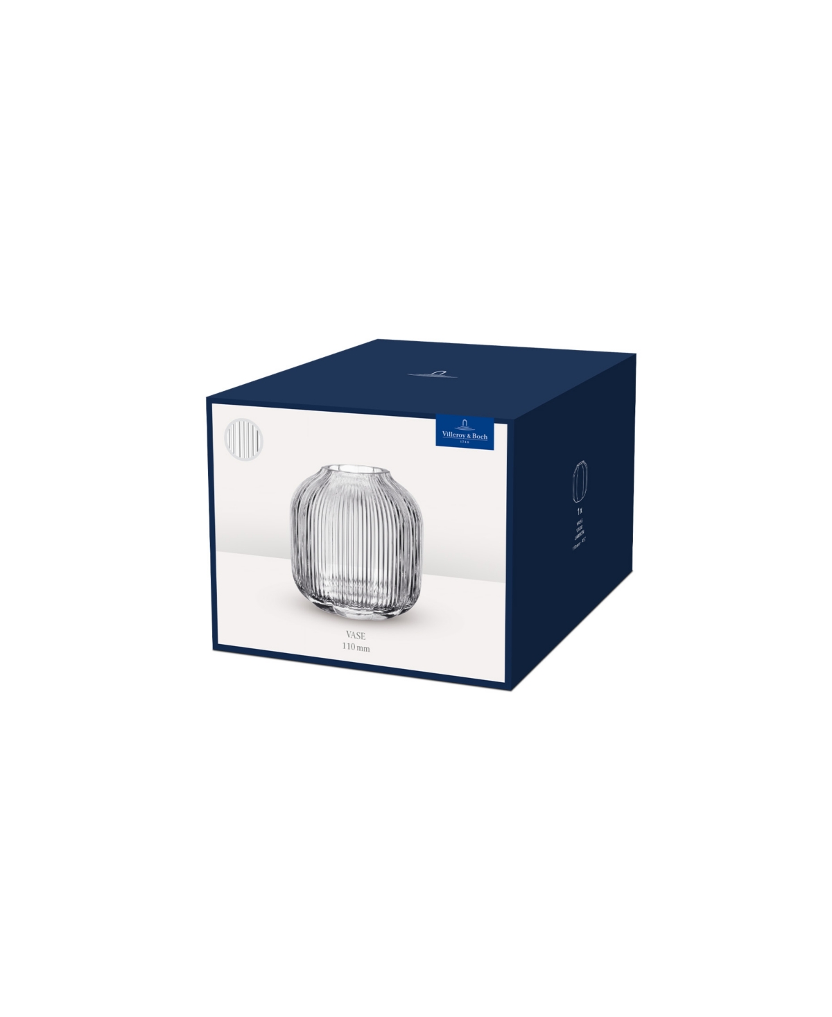Villeroy & Boch Fleur Extra Small Vase In Clear