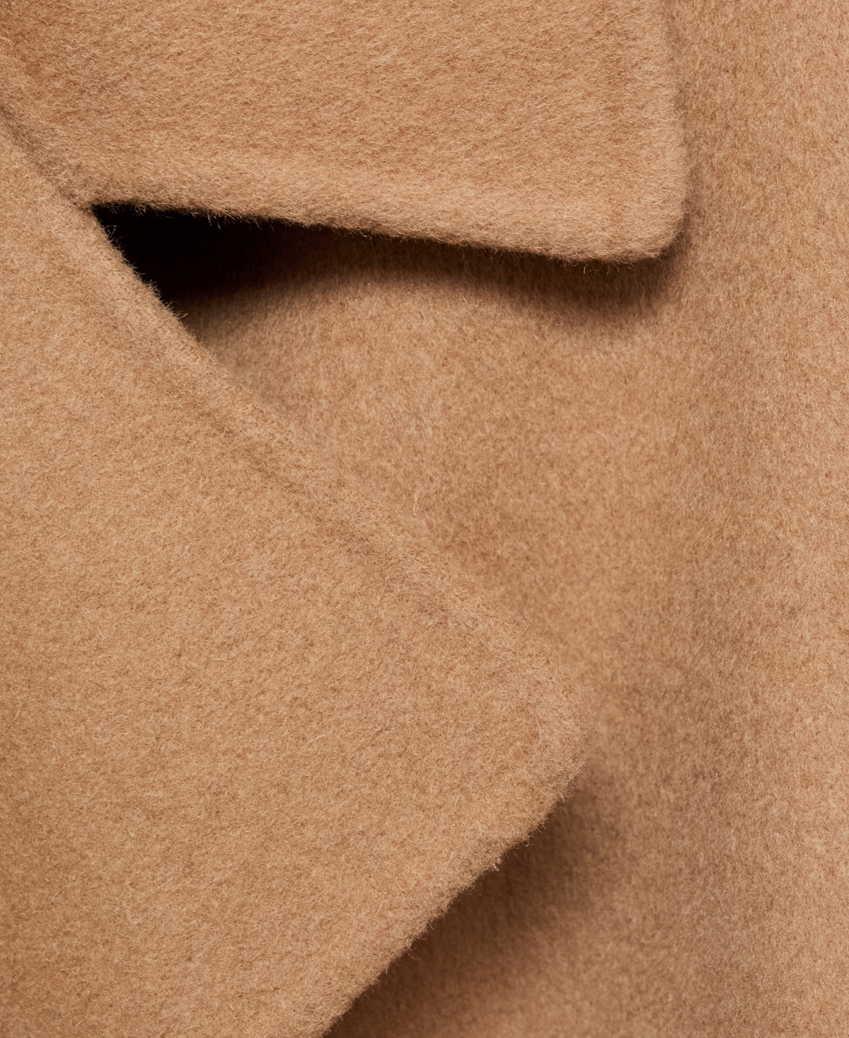 Mango Women's Belt Handmade Coat