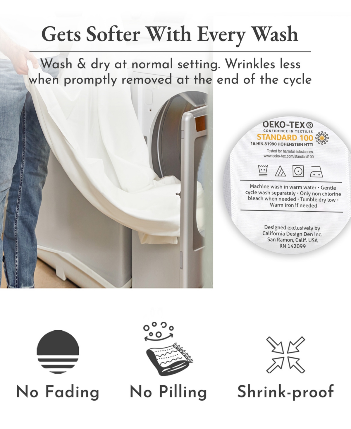 Deep Pocket Twin Fitted Sheet Only