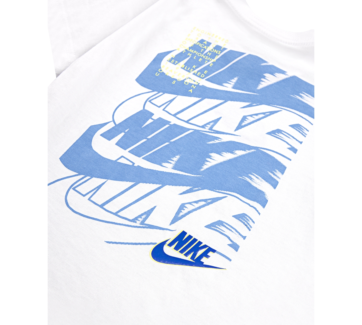 Nike Toddler & Little Boys "on The Move" Logo Crewneck T-shirt In White
