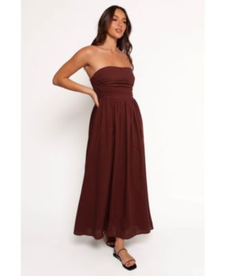 Women's Kayt Strapless Dress - Butter Yellow