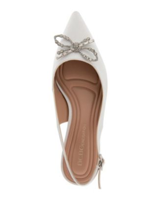 Women's Donna Slingback Bow Dress Pumps