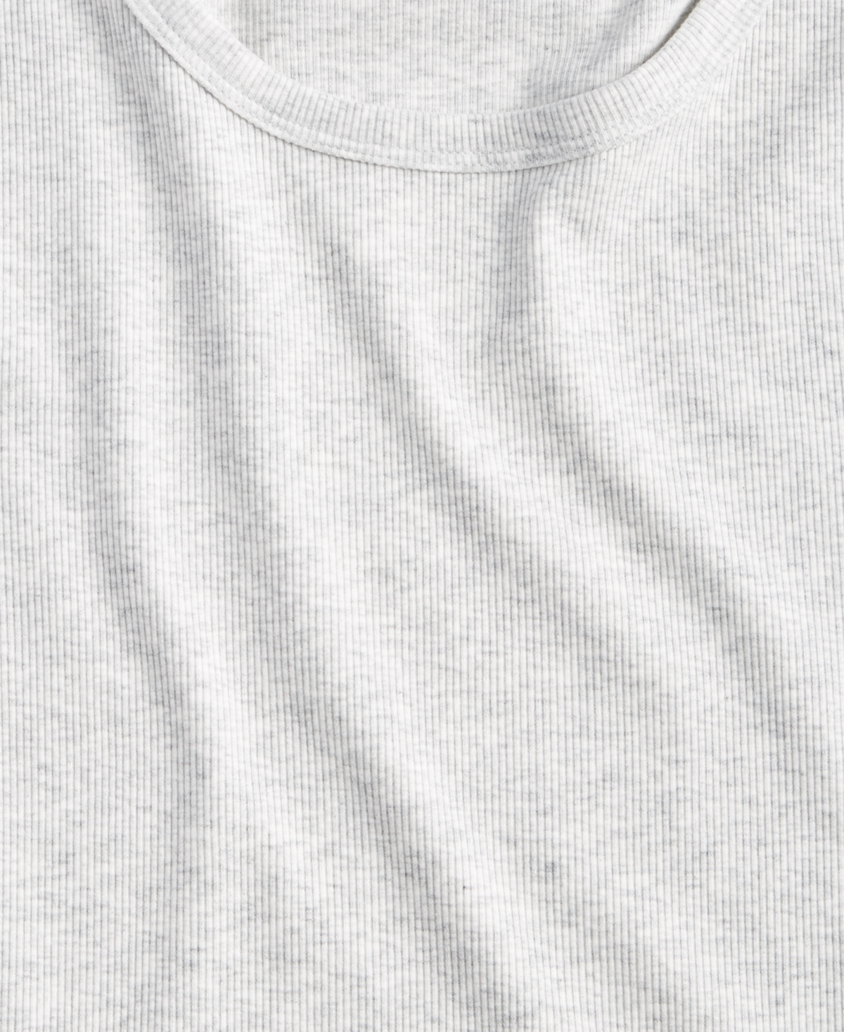 On 34th Women's Short-sleeve Crewneck Baby Tee, Exclusively At Macy's In Silver Heather