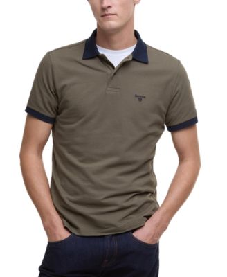 Barbour - Men's Lynmouth Contrast Trim Short Sleeve Polo Shirt