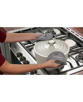 Lined Silicone Pot Grips, Set of 2