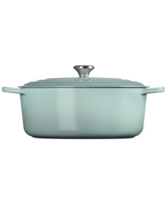 Signature Enameled Cast Iron 8-Qt, Oval Dutch Oven