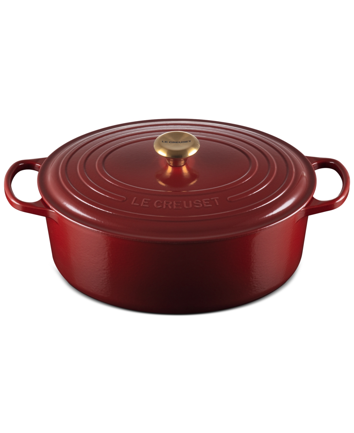 Le Creuset Signature Enameled Cast Iron 8-qt, Oval Dutch Oven In Rhone