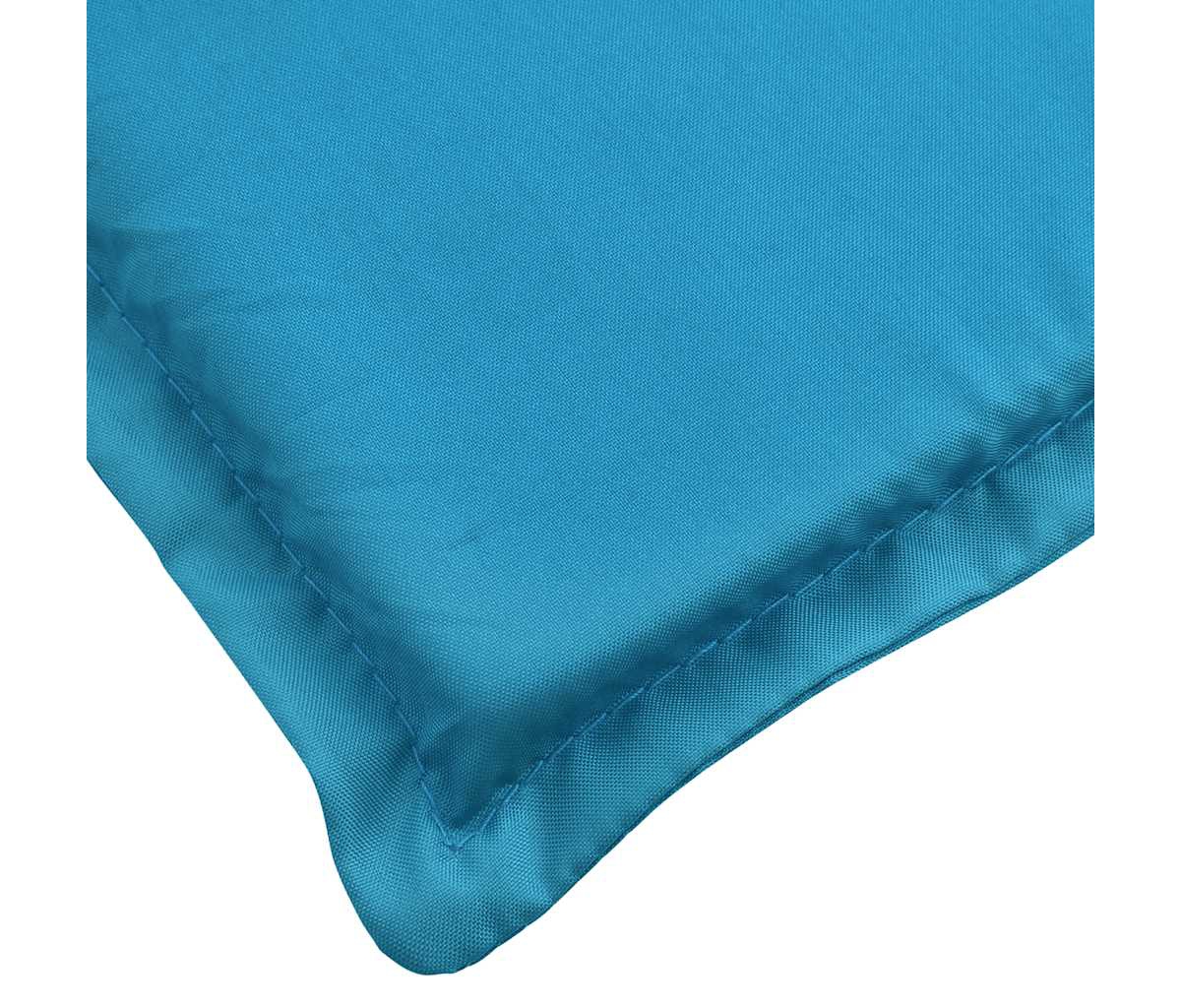 Sun Lounger Cushion Blue 73.2"x22.8"x1.6" Oxford Fabric