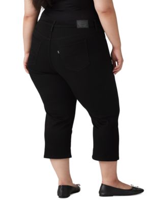 Trendy Plus Size 311 Shaping Skinny Capri Jeans
