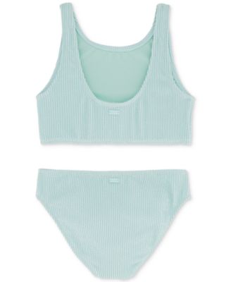 Big Girls Crinkle Texture Two-Piece Swimsuit Set