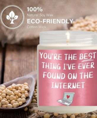 "You're The Best" Vanilla Scented Soy Wax Candle, 10 oz.