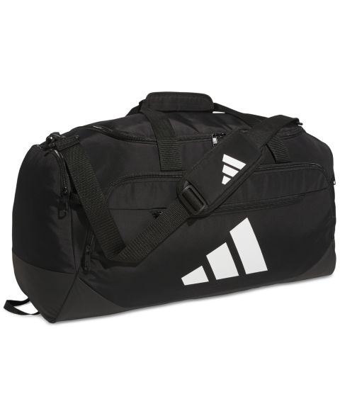 Мужская сумка adidas Medium Defender Logo Duffel, цвет: Чёрный