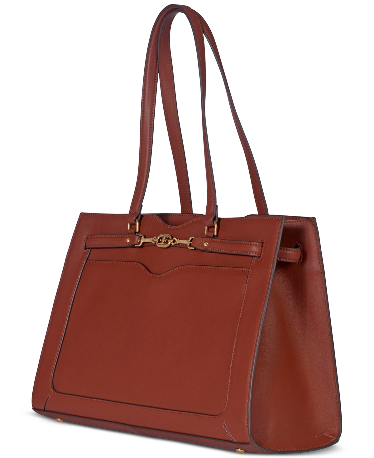 SAM EDELMAN LORAINE LEATHER BOX TOTE 