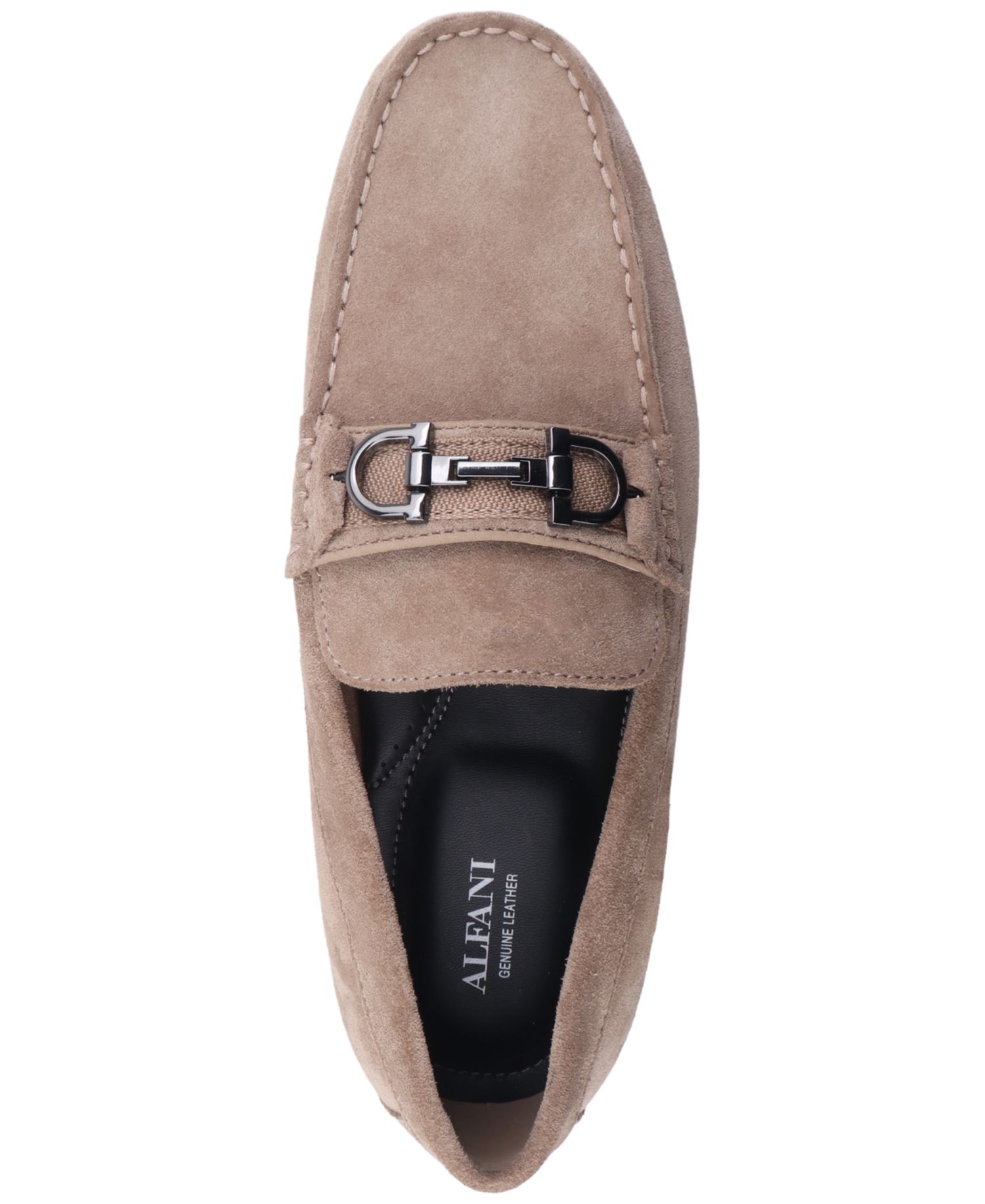Men's Genuine Suede Slip-On Bit Driving Loafers