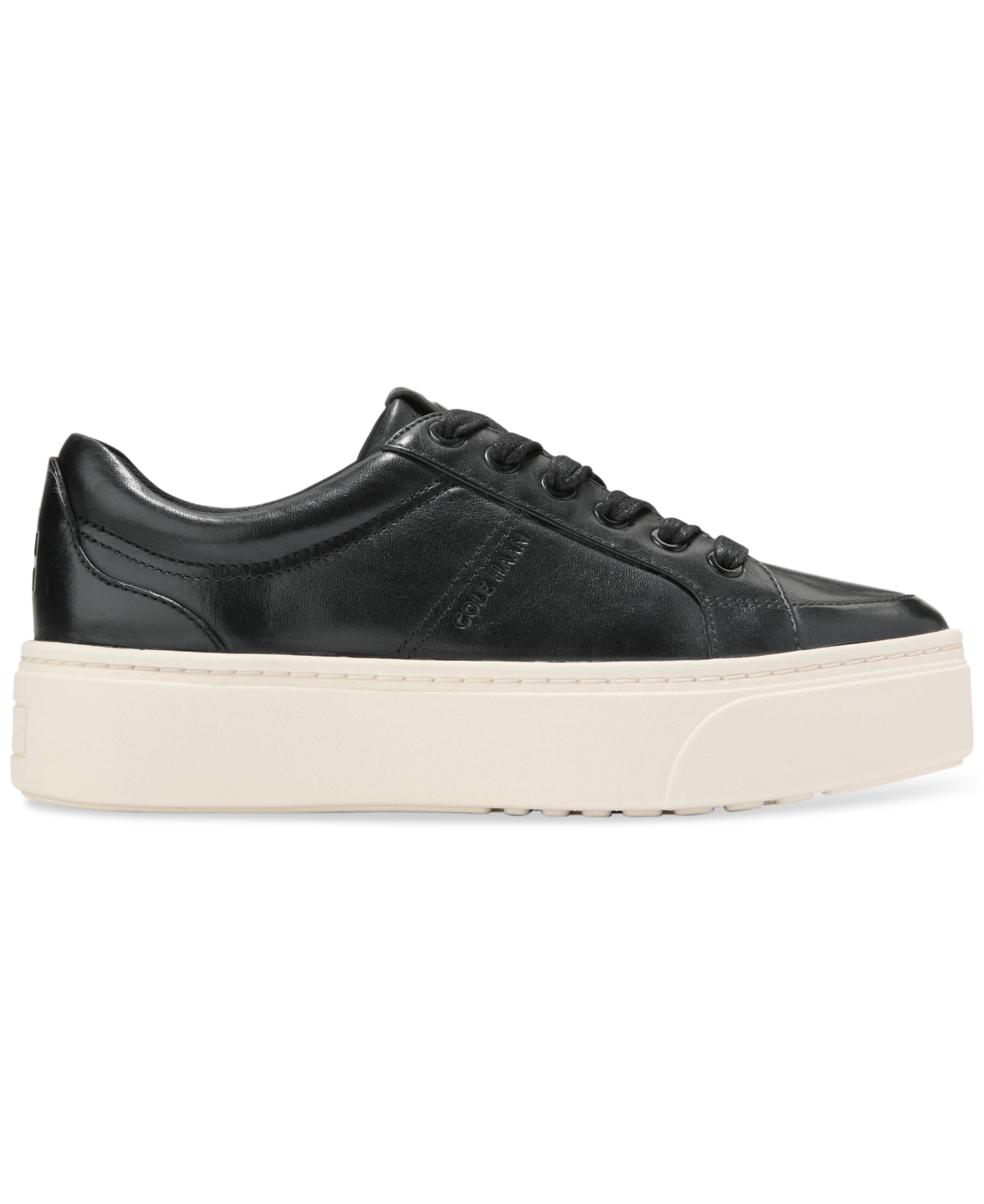 Cole Haan Grandpro Max Platform Sneaker In Black,ivory