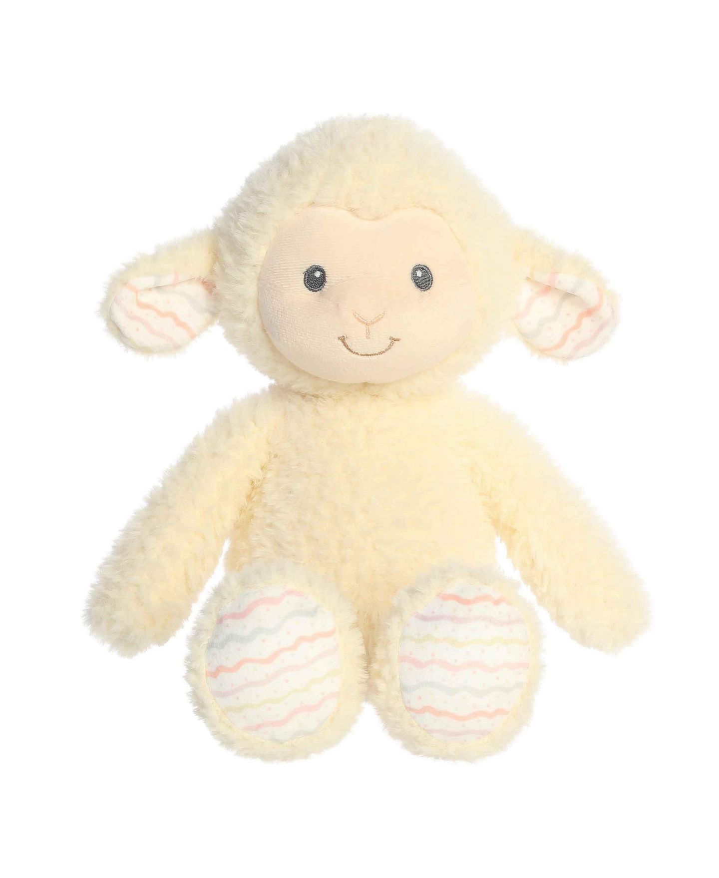 Детская мягкая игрушка ebba Cuddlers Lovelee Lamb 15" Baby Plush, 1-Piece — фото 1