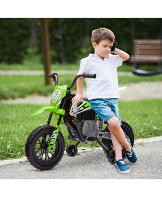 12V Kids Motorcycle W/ Twist Grip Throttle, Rear Suspension