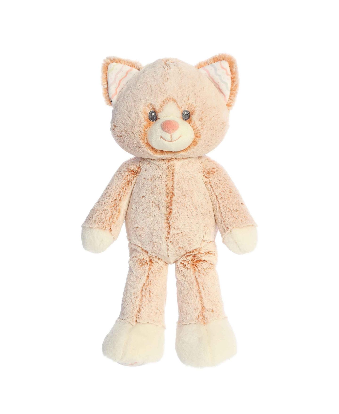 Детские мягкие игрушки ebba Large Kit Kitten Cuddlers Adorable Baby Plush Toy Orange 14" — фото 3