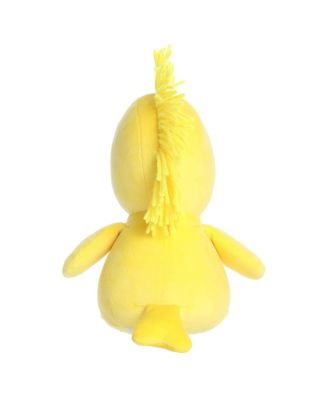 Small Squishy Woodstock Peanuts Adorable Plush Toy Yellow 8.5"