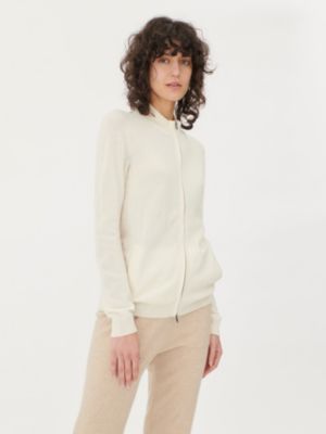 Women's Full-Zip Cashmere Cardigan