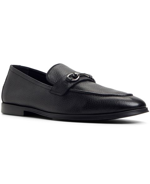 Мужские туфли ALDO Traveler Leather Bit Loafer, цвет: Чёрный