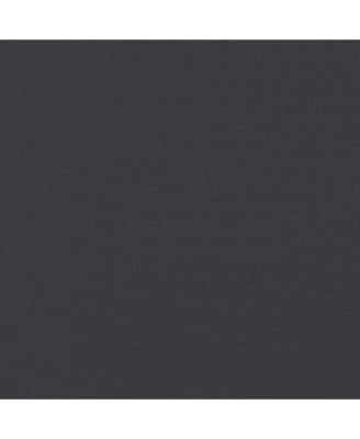 Highback Chair Cushions 4 pcs Black Oxford Fabric