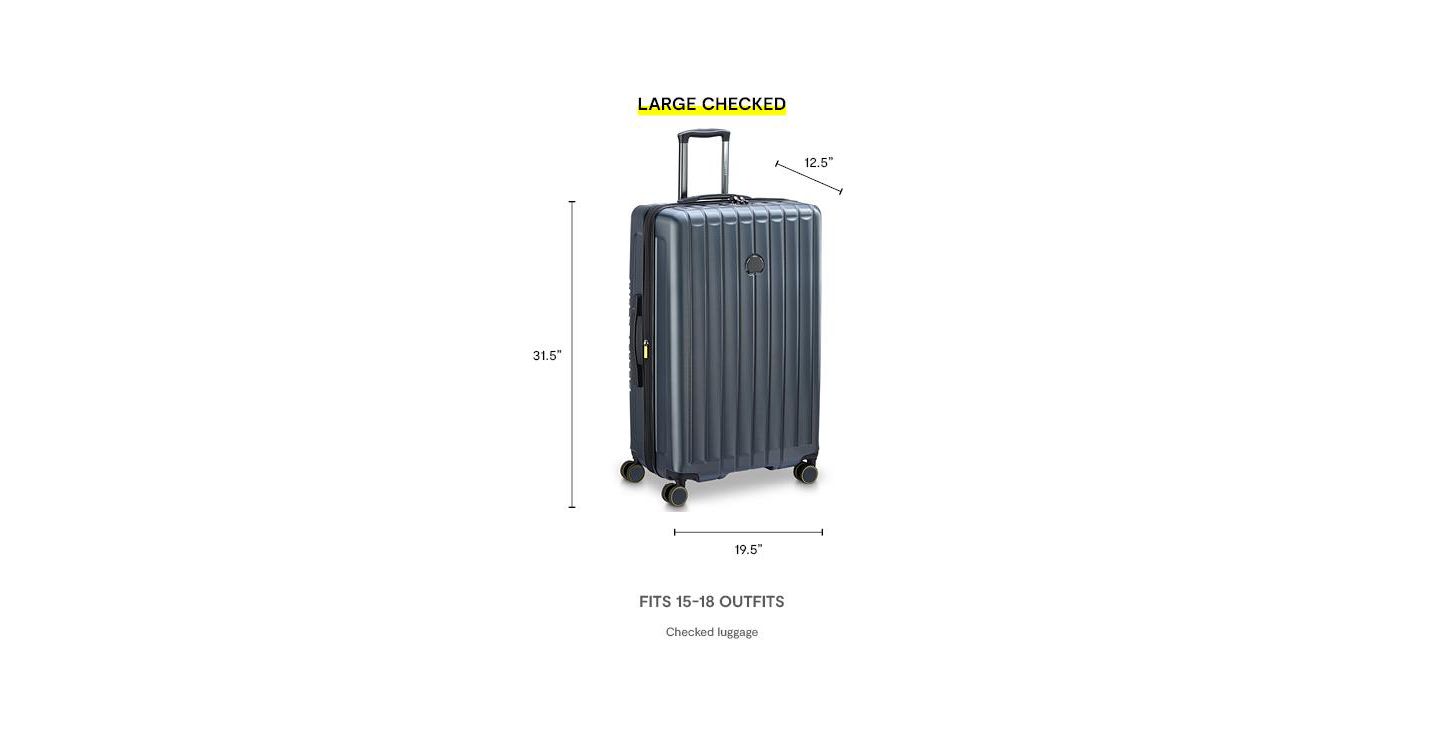Чемодан Delsey Paris Shadow 6.0 Large Check-in Expandable Spinner, цвет: Антрацитовый — фото 10