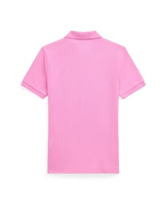 Big Boys Classic Fit Cotton Mesh Polo Shirt