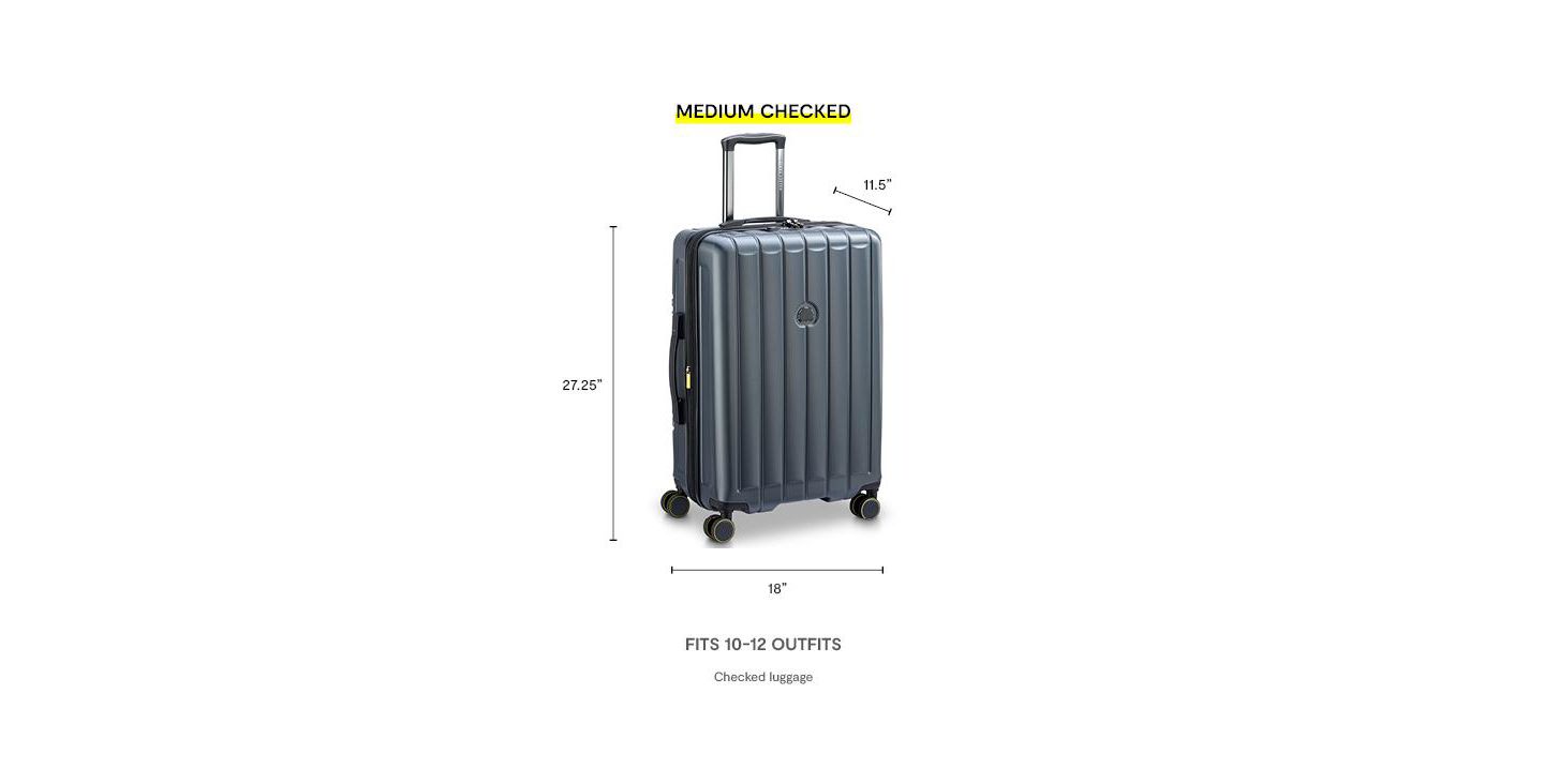 Чемодан Delsey Paris Shadow 6.0 Medium Check-in Expandable Spinner, цвет: Антрацитовый — фото 10