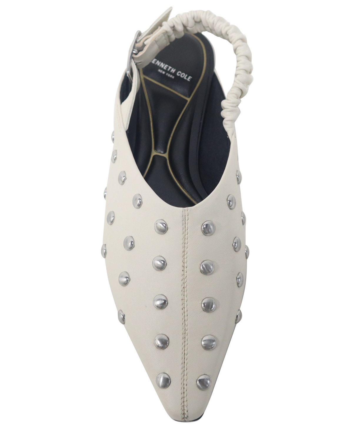Kenneth Cole New York Women's Nicola Slingback Flats In Vanilla Leather