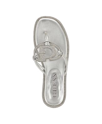 Women's Saima G Cutout Rhinestone Flat Sandals