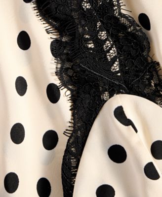 ASTR the Label Women's Eirene Lace-Trim Maxi Dress - Macy's