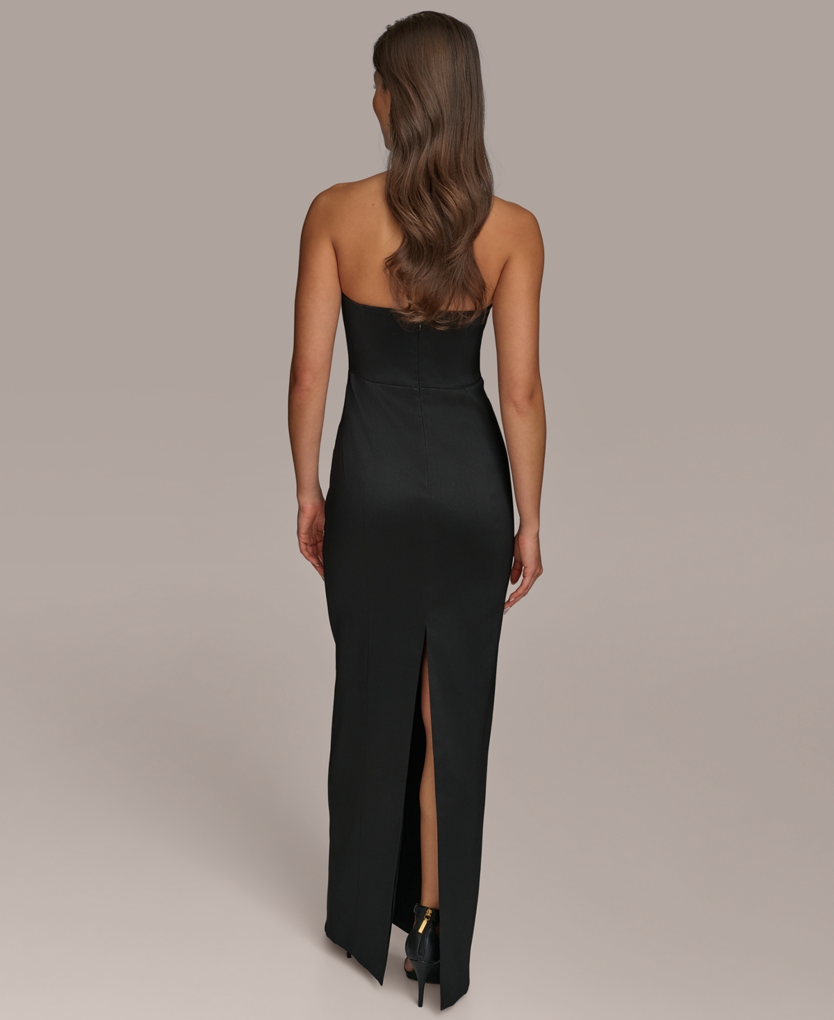 Donna Karan Women's Strapless Gown In Black