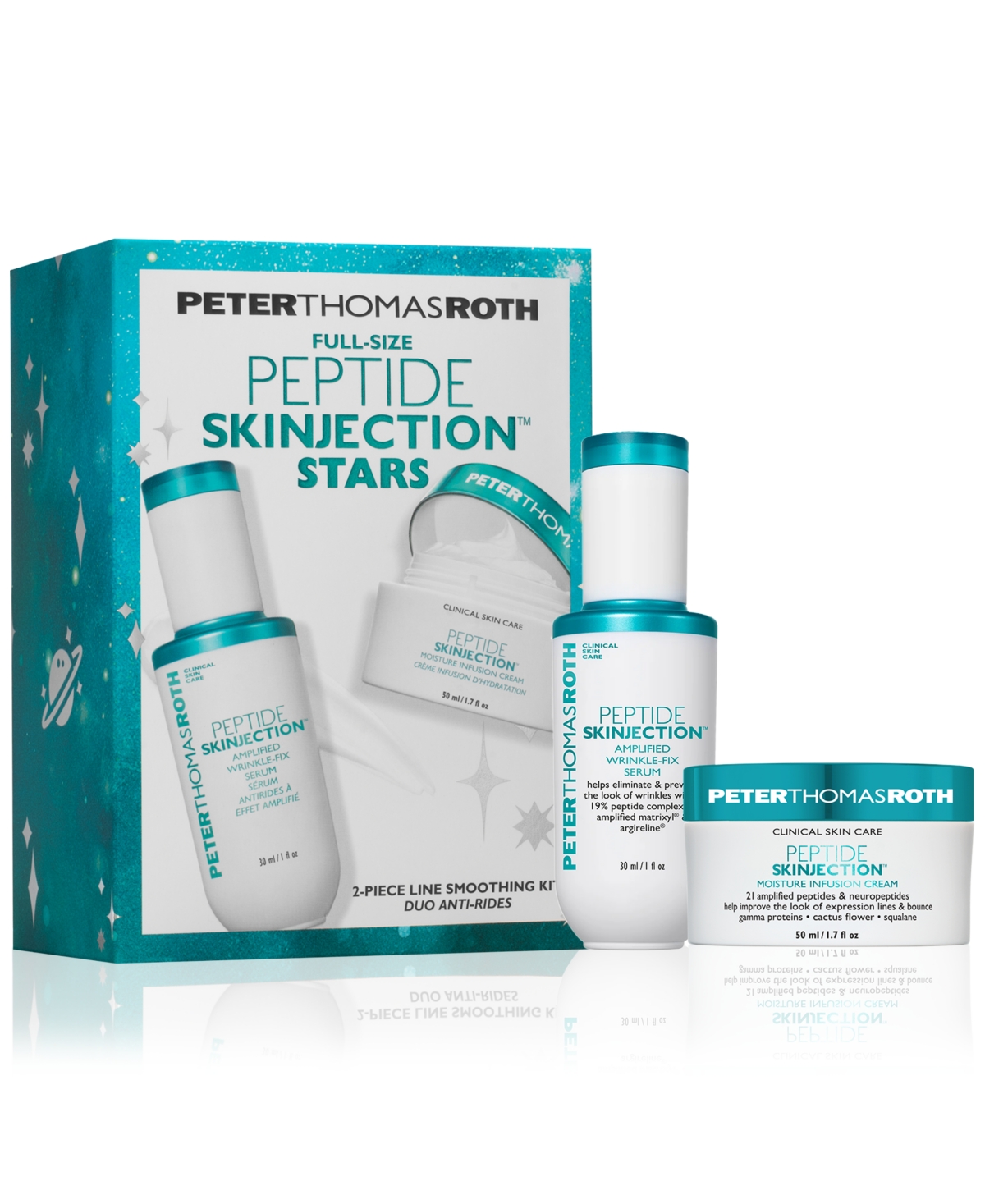 2-Pc. Full-Size Peptide Skinjection Stars Line Smoothing Set