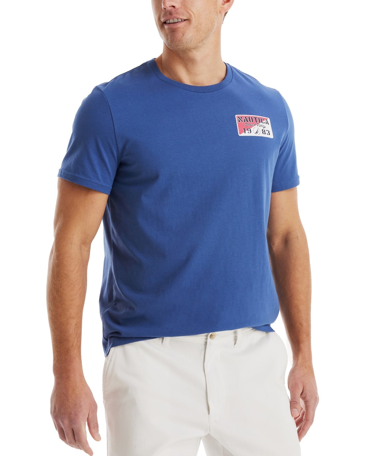Men's Beach Vibe Graphic T-Shirt - Union Blue