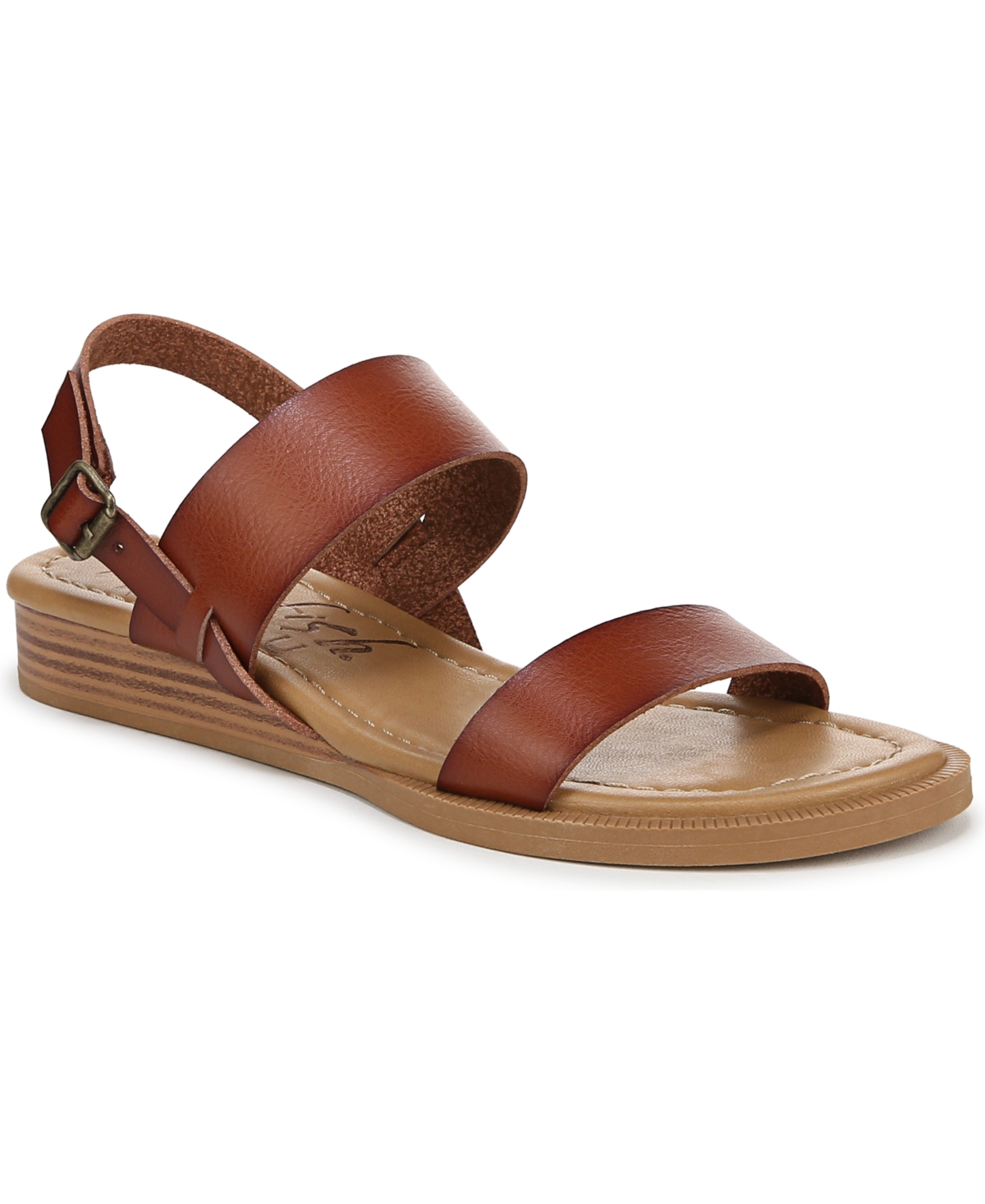 BLOWFISH MALIBU WOMEN'S ARCADIA LOW WEDGE SLINGBACK SANDALS 