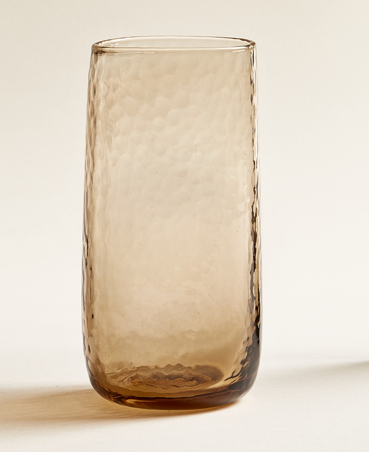 Oake Textured Highball Glasses, Set Of 4, Exclusively At Macy's In Amber
