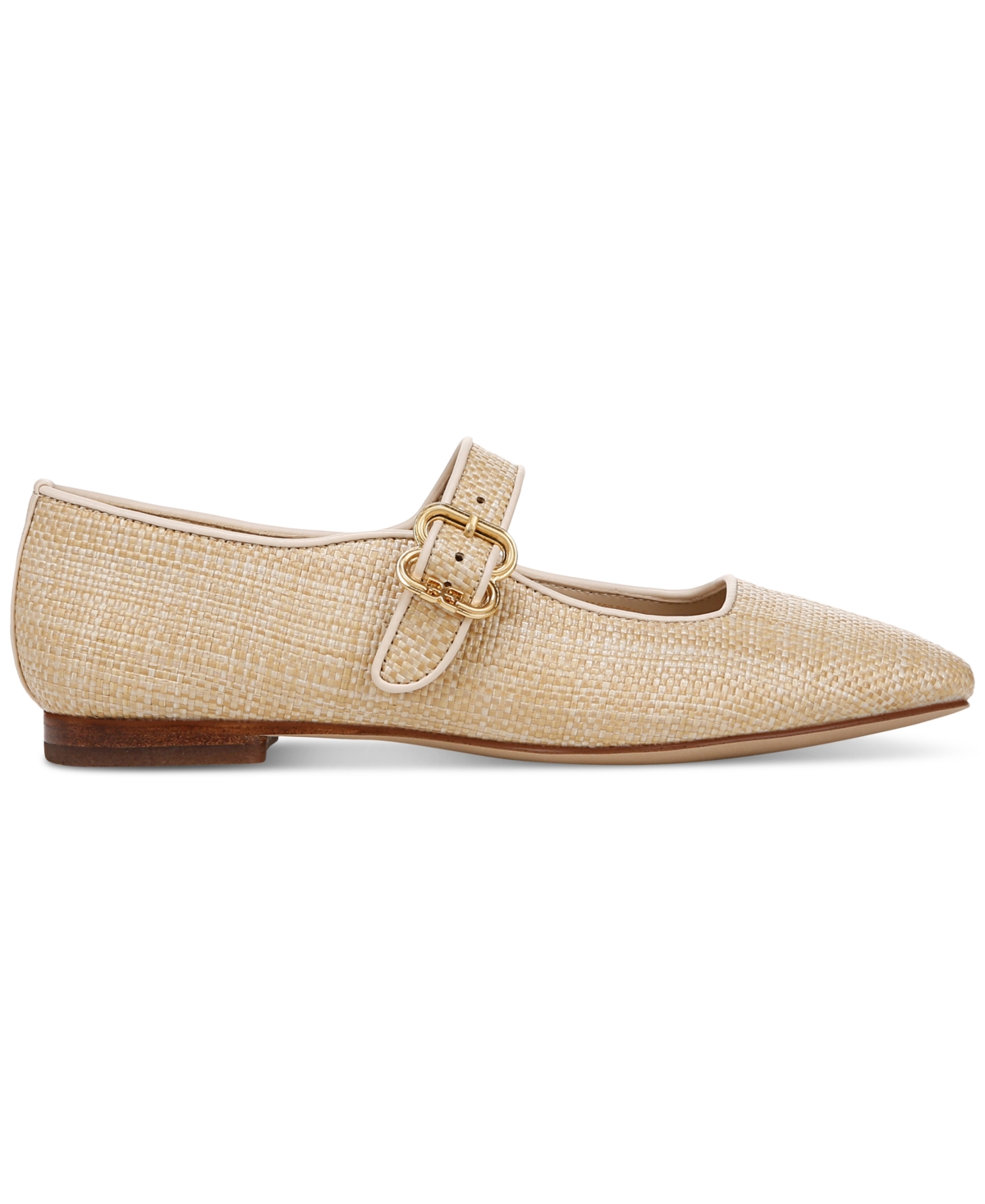 Sam Edelman Michaela Ballet Flats Bleached Beechwood In Bleached Beechwood,ecru Sand