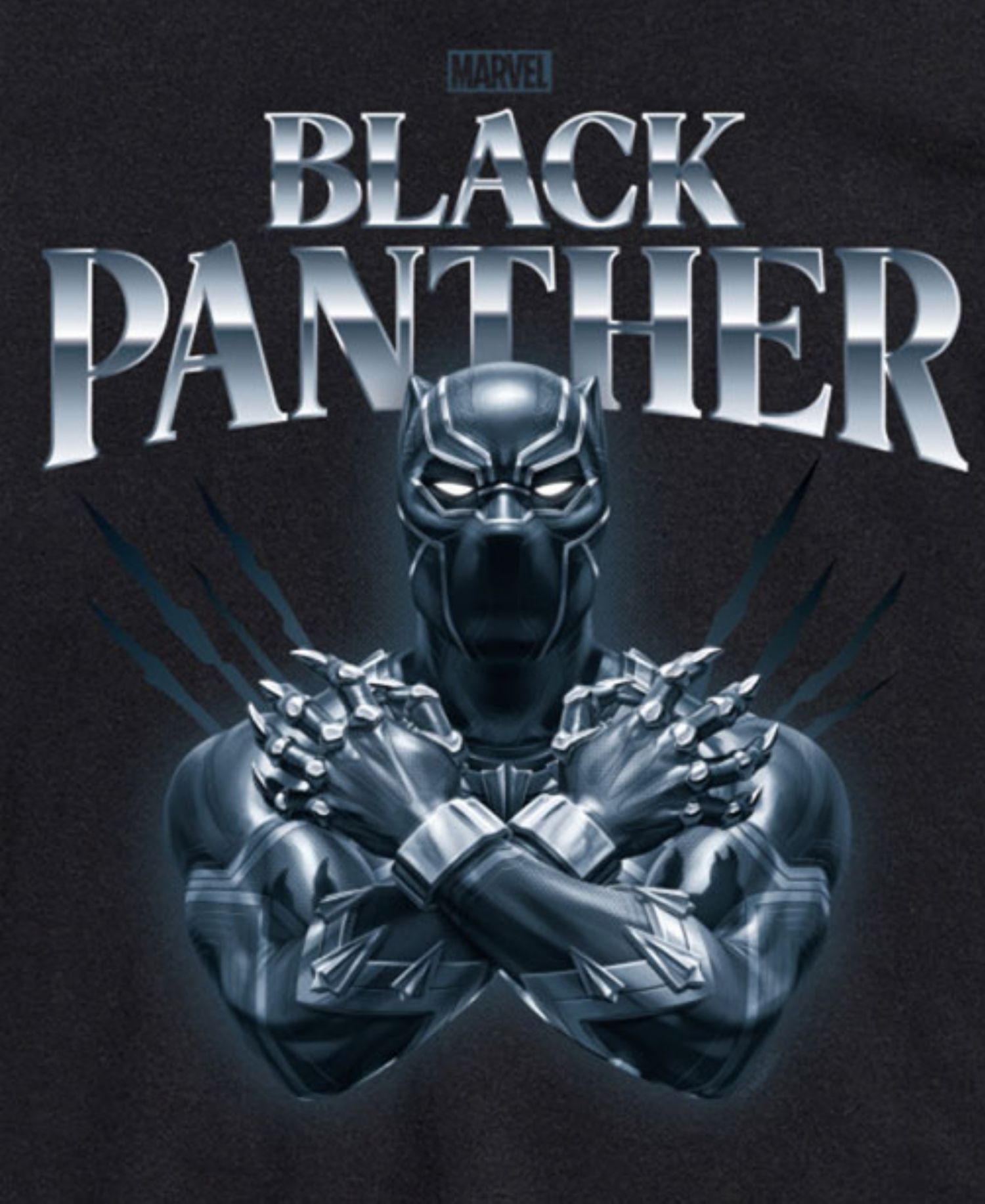 Men's Black Panther Long Sleeve T-Shirt
