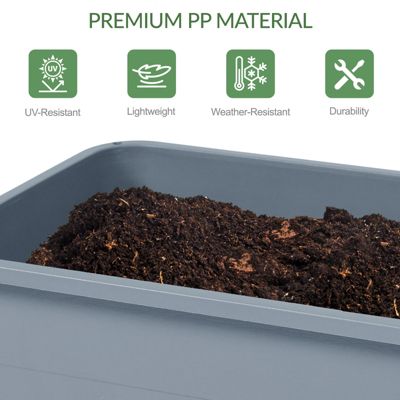 Malysha Outdoor Elevated Planter (Set of 3) See More by Winston Porter