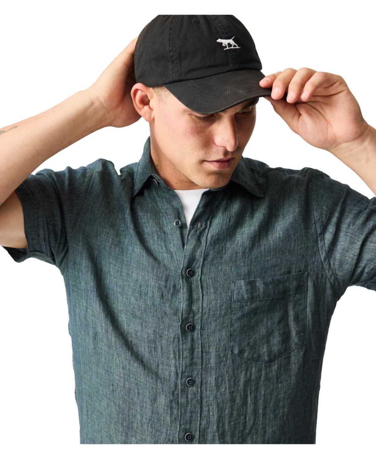 Rodd Gunn Men's Palm Beach Short Sleeve Slim Fit Shirt