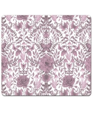 Midnight Mauve Hardboard Cork Placemats, Set of 4