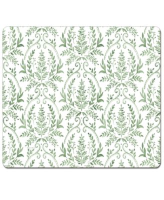 Fern Fronds Hardboard Cork Placemats, Set of 4
