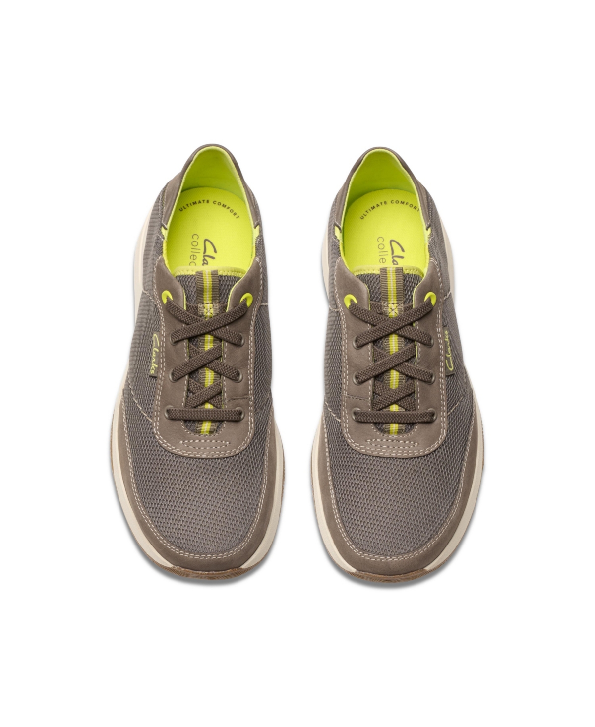 Clarks Men's Collection Sailview Sport Shoes In Taupe Combi Nubuck