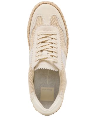Women's Notice Beaded Lace-Up Low-Profile  Espadrille Sneakers