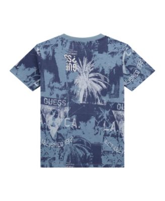 Big Boys Printed Short Sleeve T-Shirt
