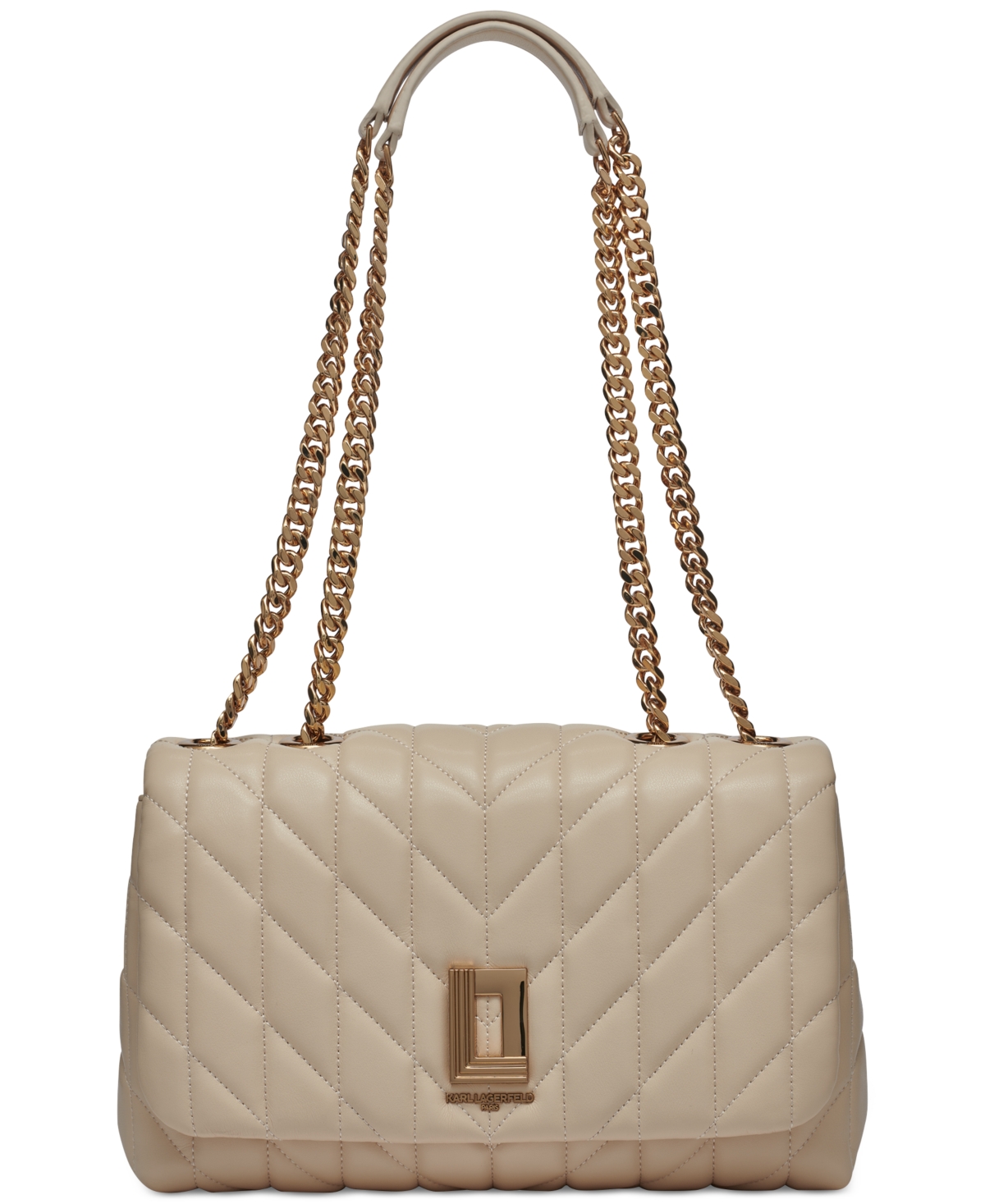 Lafayette Medium Leather Shoulder Bag - Brie