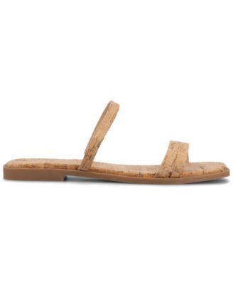 Women's Brisa Multi Strap Slip On Flat Sandals