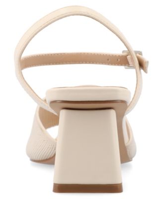 Women's Evylinn Knit Block Heel Dress Sandals