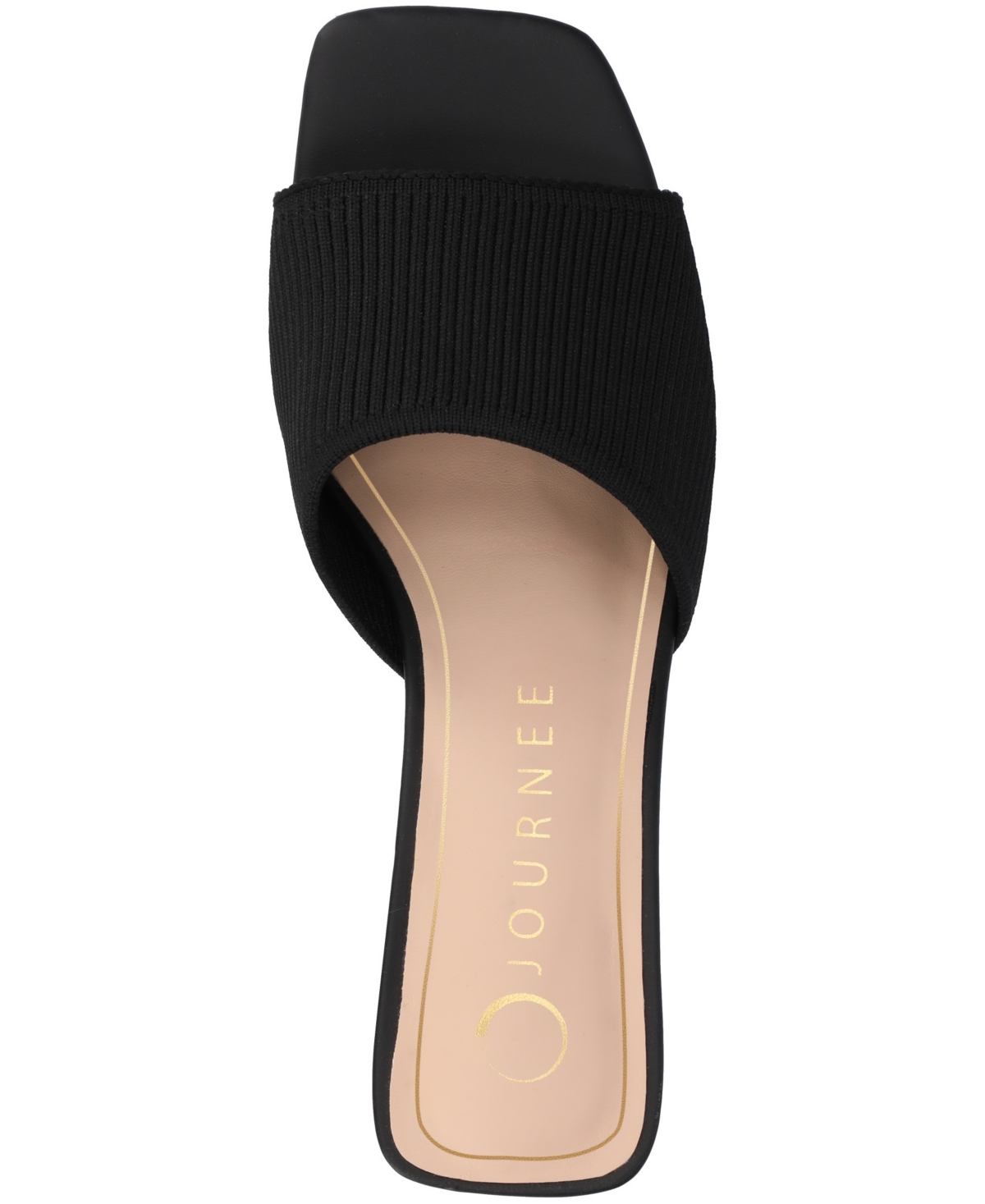 Journee Collection Womens Shilin Heeled Sandals In Black